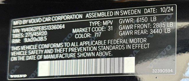 used 2025 Volvo XC90 car, priced at $43,888