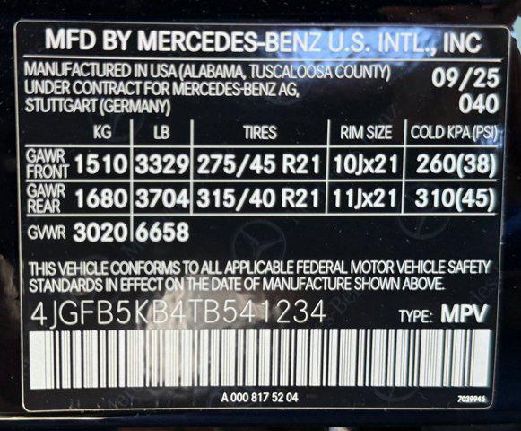 new 2026 Mercedes-Benz GLE 450 car, priced at $77,500