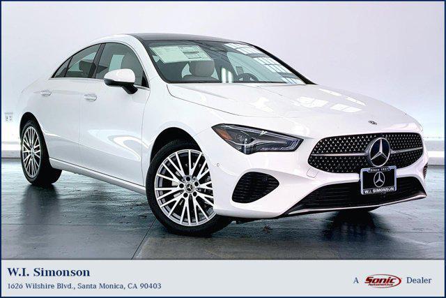 new 2025 Mercedes-Benz CLA 250 car, priced at $46,050