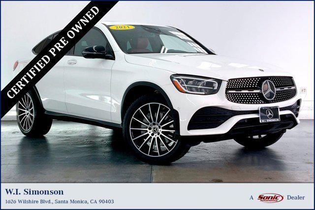 used 2021 Mercedes-Benz GLC 300 car, priced at $41,388