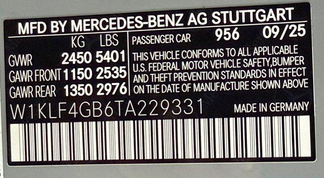 new 2026 Mercedes-Benz E-Class car, priced at $78,060