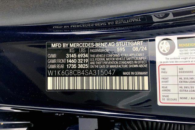 new 2025 Mercedes-Benz AMG S 63 E car, priced at $201,345