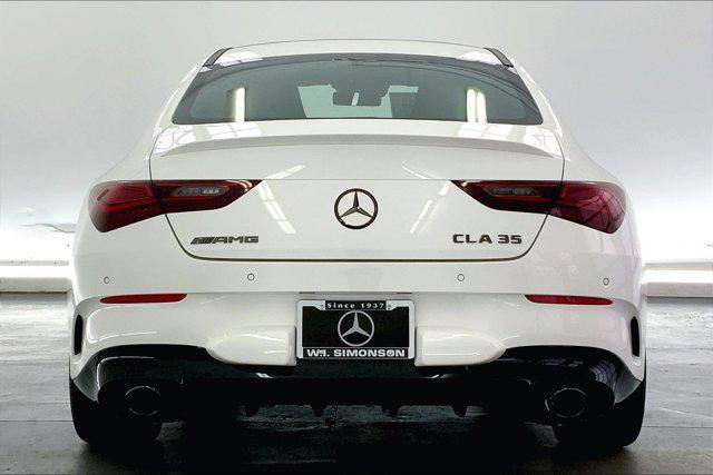 new 2025 Mercedes-Benz AMG CLA 35 car, priced at $59,970