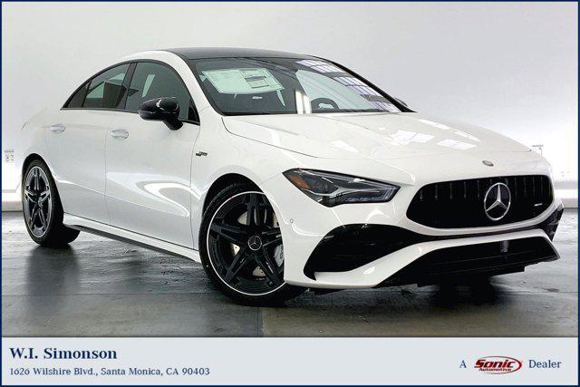 new 2025 Mercedes-Benz AMG CLA 35 car, priced at $59,970