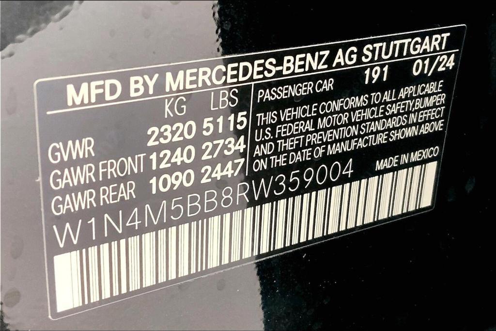 new 2024 Mercedes-Benz AMG GLB 35 car, priced at $66,712