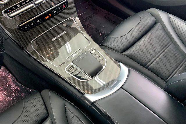 used 2021 Mercedes-Benz AMG GLC 63 car, priced at $56,998