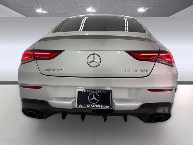 used 2022 Mercedes-Benz AMG CLA 35 car, priced at $35,999