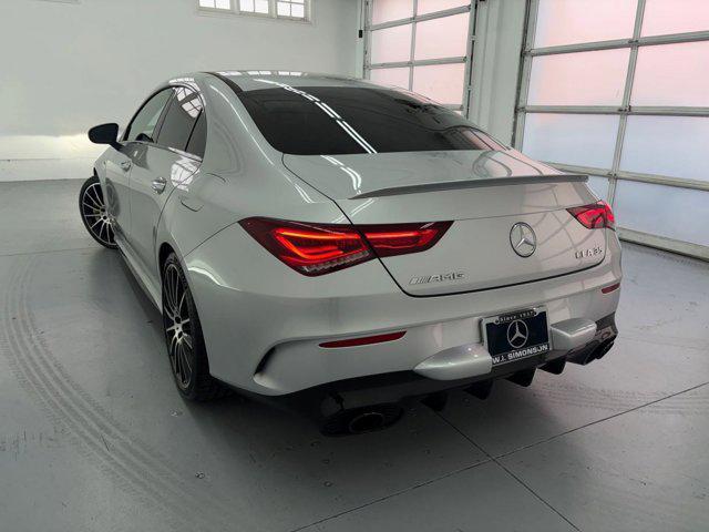 used 2022 Mercedes-Benz AMG CLA 35 car, priced at $35,999