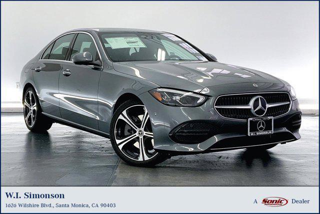 new 2025 Mercedes-Benz C-Class car, priced at $52,005