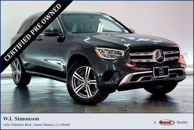 used 2021 Mercedes-Benz GLC 300 car, priced at $32,499