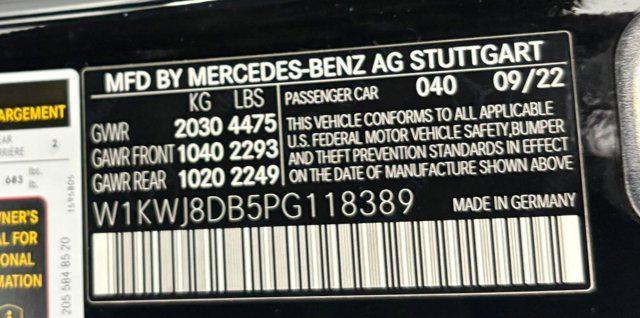 used 2023 Mercedes-Benz C-Class car, priced at $34,999