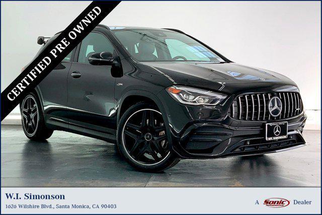used 2022 Mercedes-Benz AMG GLA 35 car, priced at $39,999