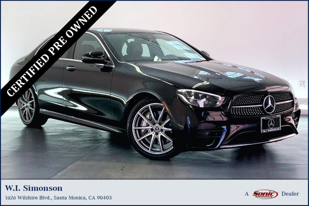 used 2021 Mercedes-Benz E-Class car, priced at $38,887