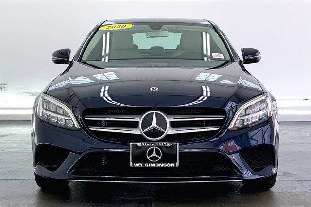 used 2020 Mercedes-Benz C-Class car, priced at $26,999