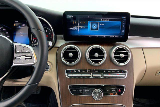used 2020 Mercedes-Benz C-Class car, priced at $26,999