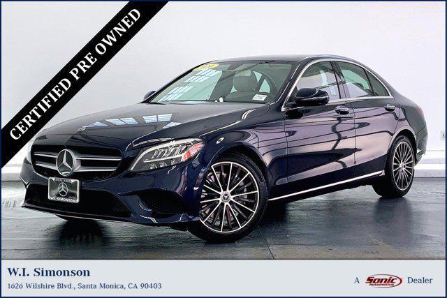 used 2020 Mercedes-Benz C-Class car, priced at $26,488