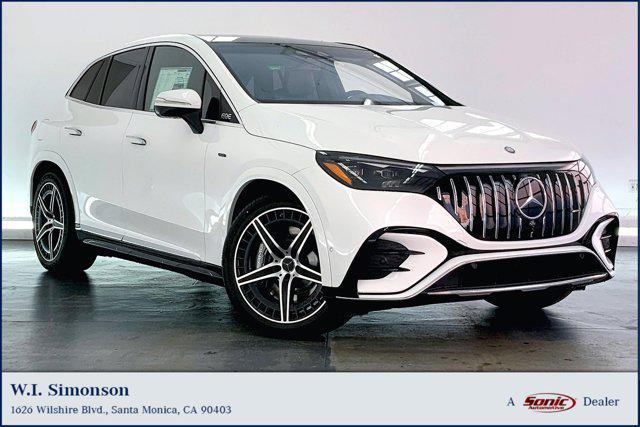 new 2025 Mercedes-Benz AMG EQE car, priced at $118,010