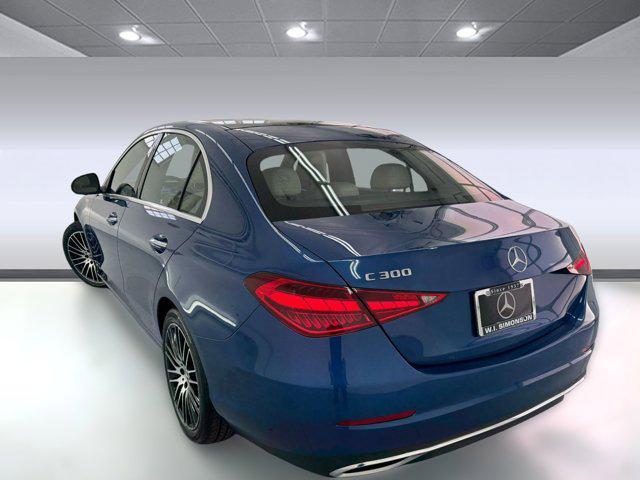used 2022 Mercedes-Benz C-Class car, priced at $33,999