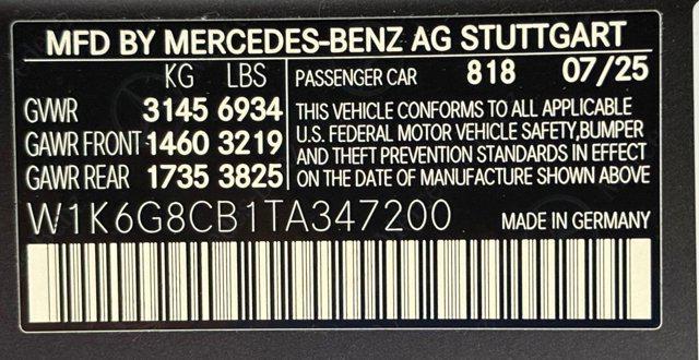 new 2026 Mercedes-Benz AMG S 63 E car, priced at $201,505