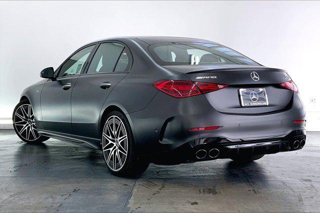 new 2025 Mercedes-Benz AMG C 43 car, priced at $71,780