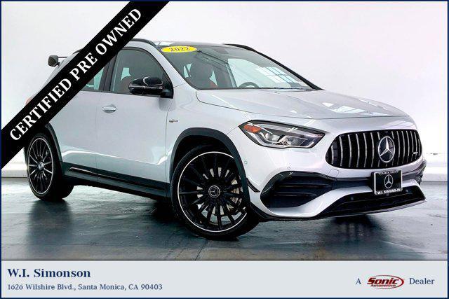 used 2022 Mercedes-Benz AMG GLA 35 car, priced at $38,588
