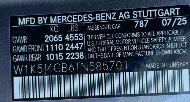 new 2026 Mercedes-Benz CLA 250 car, priced at $45,930