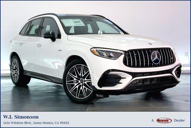 new 2025 Mercedes-Benz AMG GLC 43 car, priced at $71,150