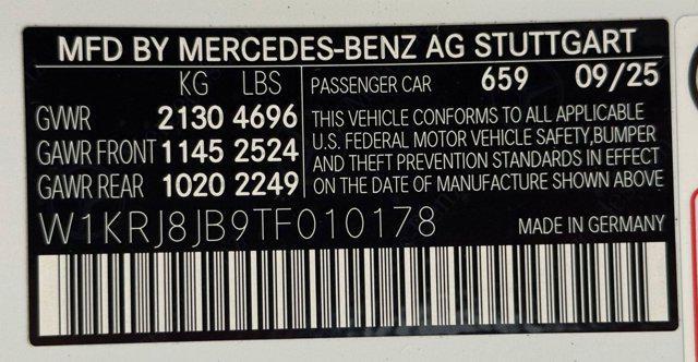 new 2026 Mercedes-Benz AMG GT 63 car, priced at $218,800