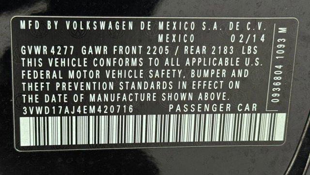 used 2014 Volkswagen Jetta car, priced at $5,188