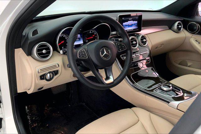 used 2018 Mercedes-Benz C-Class car, priced at $17,388