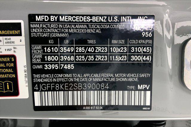 new 2025 Mercedes-Benz AMG GLS 63 car, priced at $160,715