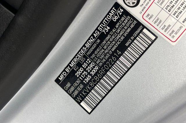 new 2024 Mercedes-Benz AMG SL 63 car, priced at $241,345