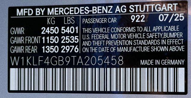 new 2026 Mercedes-Benz E-Class car, priced at $70,185