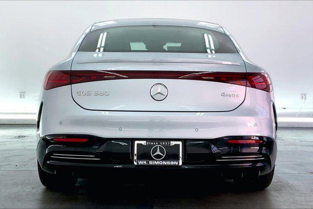 new 2025 Mercedes-Benz EQS 580 car, priced at $129,145