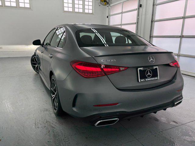 used 2023 Mercedes-Benz C-Class car, priced at $33,999