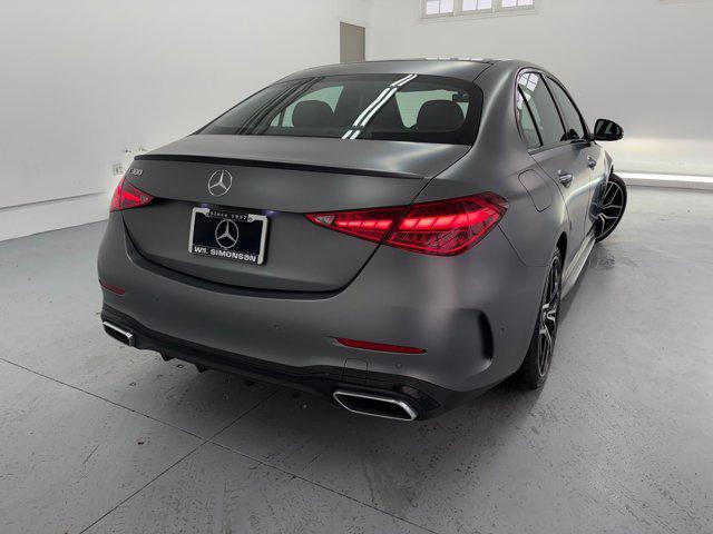 used 2023 Mercedes-Benz C-Class car, priced at $33,999