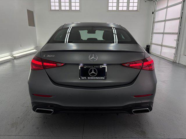 used 2023 Mercedes-Benz C-Class car, priced at $33,999