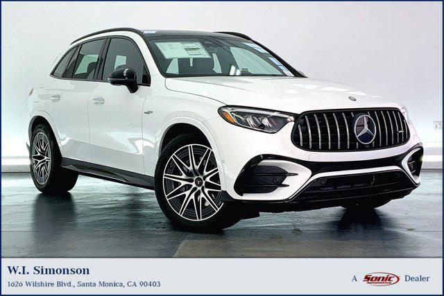 new 2025 Mercedes-Benz AMG GLC 43 car, priced at $71,715