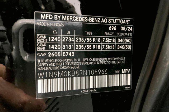 new 2024 Mercedes-Benz EQB 300 car, priced at $64,065