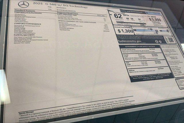 new 2025 Mercedes-Benz G-Class car