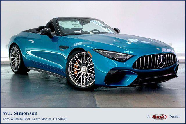 new 2025 Mercedes-Benz AMG SL 63 car, priced at $223,895