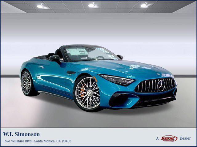 new 2025 Mercedes-Benz AMG SL 63 car, priced at $223,895