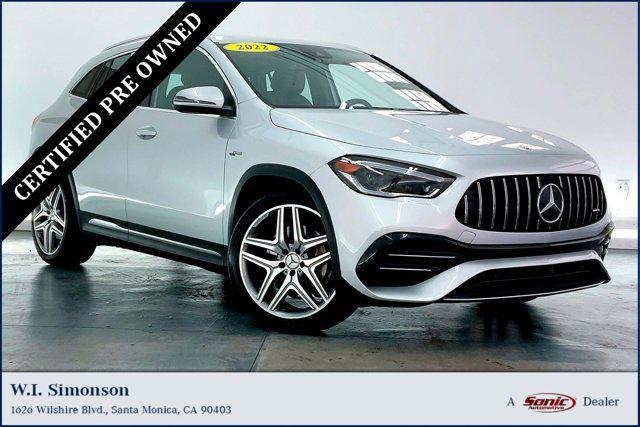 used 2022 Mercedes-Benz AMG GLA 35 car, priced at $39,388