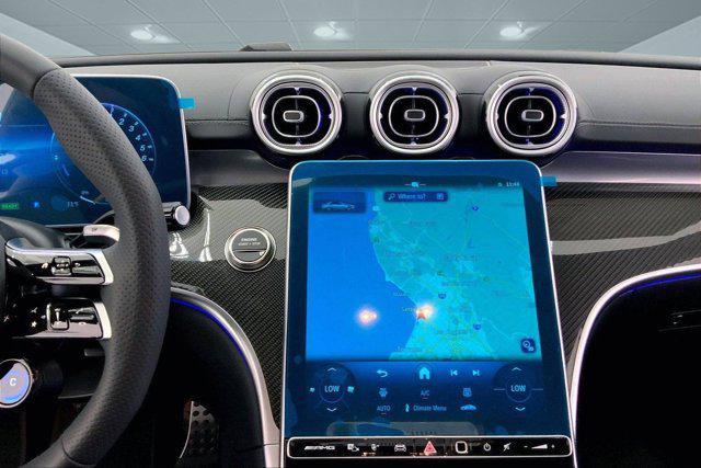 new 2025 Mercedes-Benz AMG C 63 car, priced at $90,180
