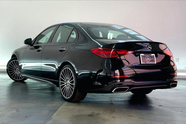 used 2024 Mercedes-Benz C-Class car, priced at $46,999