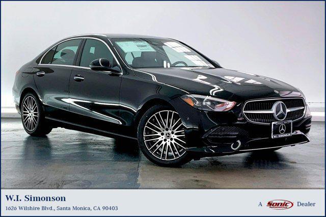 new 2025 Mercedes-Benz C-Class car, priced at $50,655
