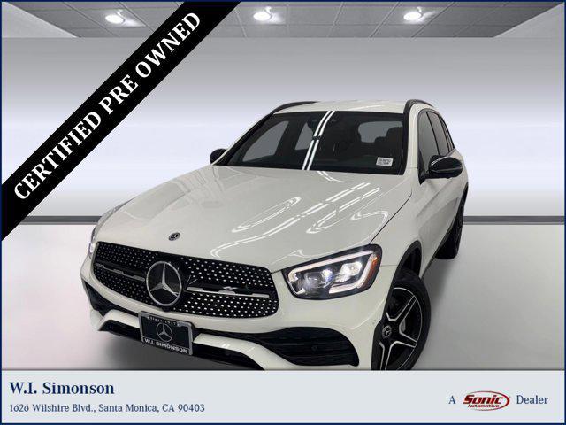 used 2022 Mercedes-Benz GLC 300 car, priced at $30,399