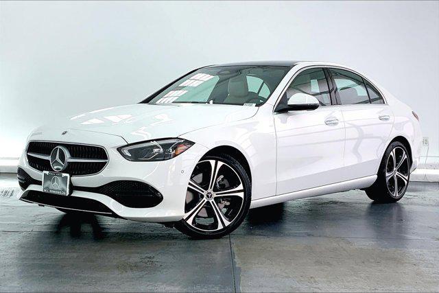 used 2025 Mercedes-Benz C-Class car, priced at $45,999