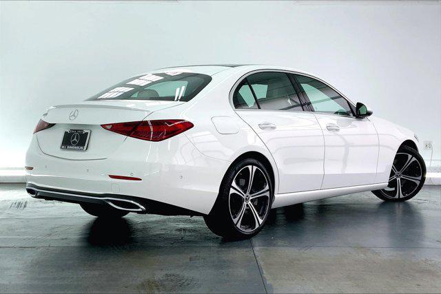 used 2025 Mercedes-Benz C-Class car, priced at $45,999