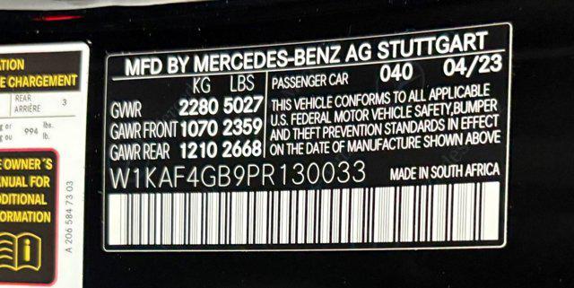 used 2023 Mercedes-Benz C-Class car, priced at $32,188